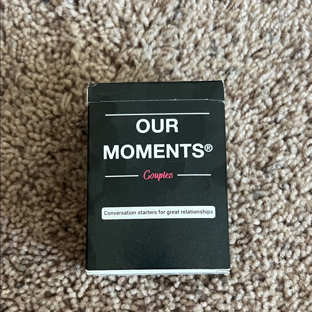 Our Moments Couples Card Game